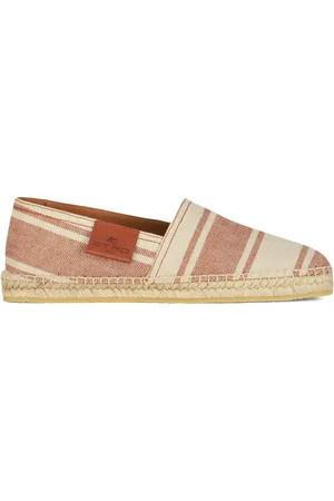 Etro Gestreepte canvas espadrilles