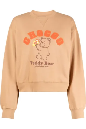 Chocoolate Sweater met geborduurd logo