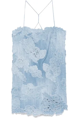 ERMANNO SCERVINO Jurk met bloemenpatch