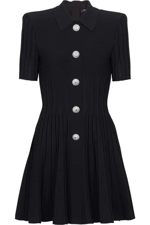 Balmain Ribgebreide mini