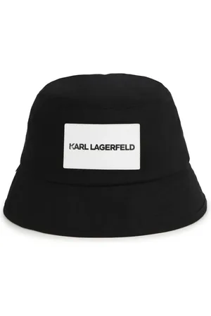 Karl Lagerfeld Vissershoed met logopatch