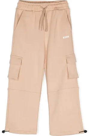 Msgm Cargo broek met logoprint