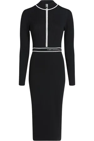 Karl Lagerfeld Intarsia jurk