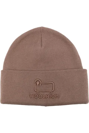 Woolrich Muts met geborduurd logo