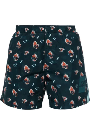 C.P. Company Zwembroek met abstracte print