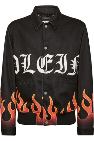 Philipp Plein Bomberjack met print