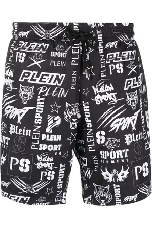 Philipp Plein Zwembroek met logoprint