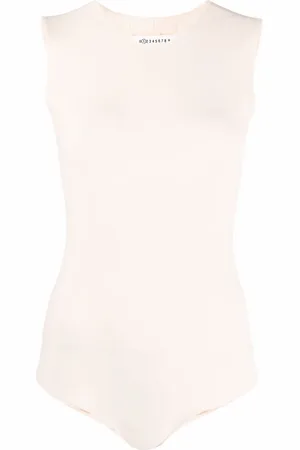 Maison Margiela Mouwloze jersey body