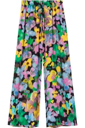 AZ FACTORY X Lutz Huelle broek met wijde pijpen