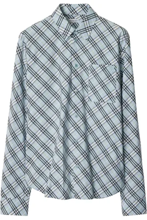 Burberry Geruit overhemd