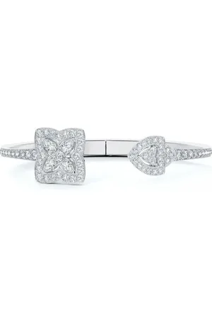 De Beers 18kt witgouden ring