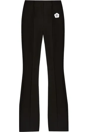 Kenzo Broek met geborduurde bloemen