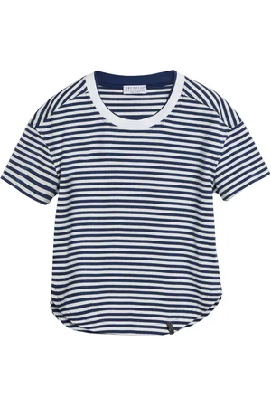 Brunello Cucinelli Gestreept T