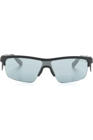 Emporio Armani Zonnebril met schild montuur