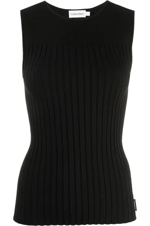 Calvin Klein Ribgebreide top