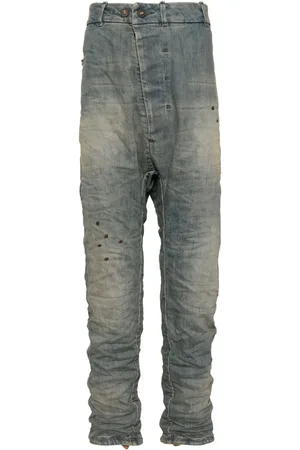 11 BY BORIS BIDJAN SABERI Jeans met acid wassing
