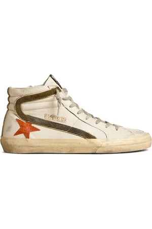Golden Goose Slide leren high