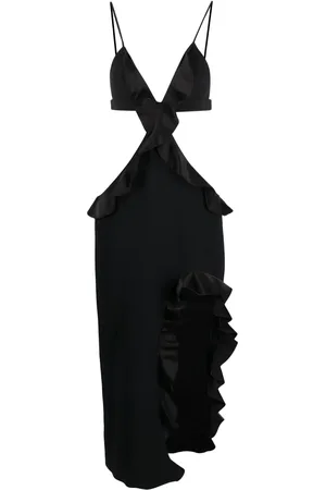 DAVID KOMA Asymmetrische jurk
