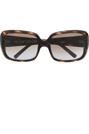 10 CORSO COMO Zonnebril met schildpadschild design