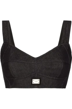 Dolce & Gabbana Denim korset met logo