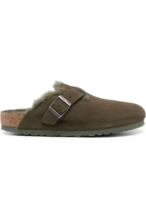 Birkenstock Boston VL suède slippers