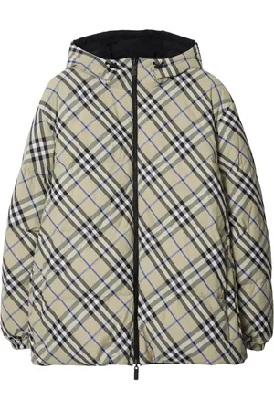 Burberry Geruit omkeerbaar donsjack