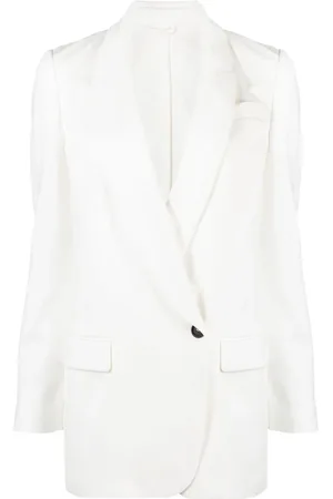 Brunello Cucinelli Blazer met puntige revers