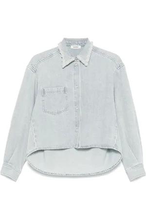 Sandro Denim blouse