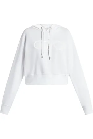 Michael Kors Hoodie met logo van biologisch katoen