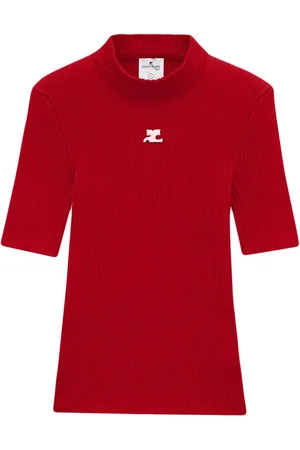 Courrèges Reedition ribgebreide trui
