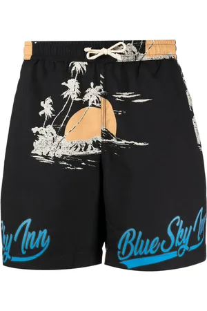 BLUE SKY INN Zwembroek met print