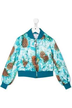 Philipp Plein Bomberjack met ananasprint