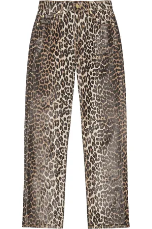 Ganni Broek met luipaardprint