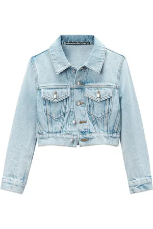 Alexander Wang Cropped spijkerjack