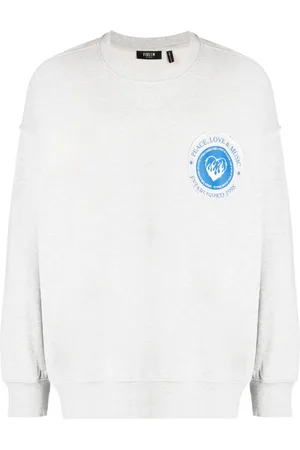 FIVE CM Sweater met geborduurd logo