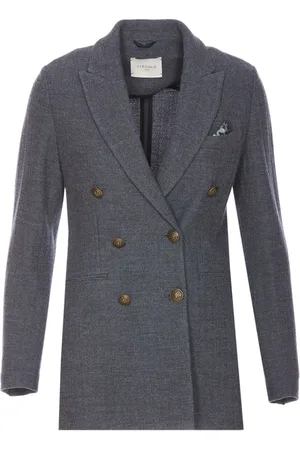 Circolo Blazer met visgraat patroon