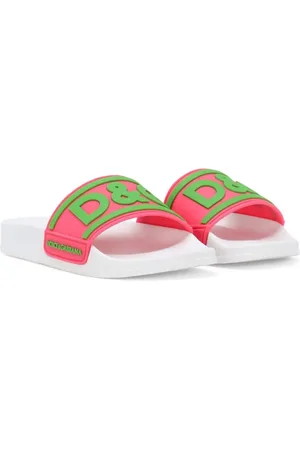 Dolce & Gabbana Slippers met logo