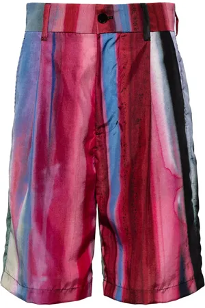 Feng Chen Wang Gestreepte bermuda shorts