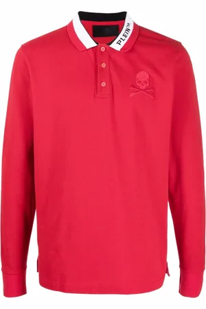 Philipp Plein Poloshirt met doodskopprint