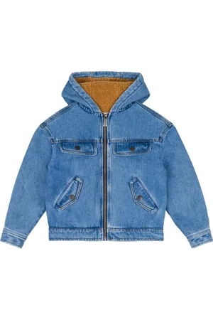 Moschino Denim jack met logo