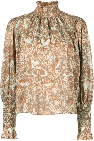 ULLA JOHNSON Blouse met bloemenprint
