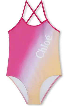 Chloé Badpak met logoprint