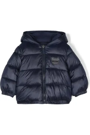 Moschino Donsjack met logopatch