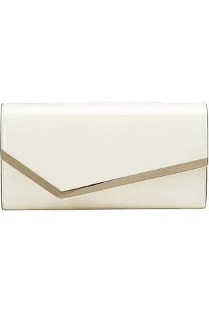 Jimmy Choo Emmie leren clutch