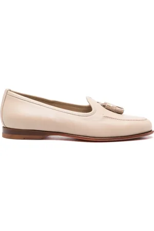 santoni Andrea geweven loafers