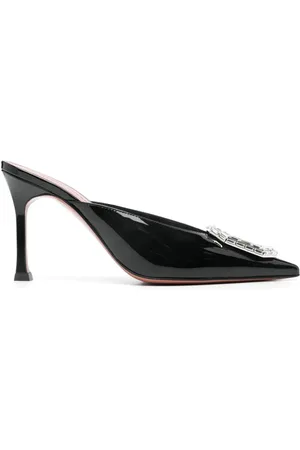 Amina Muaddi Camelia 90 mm muiltjes