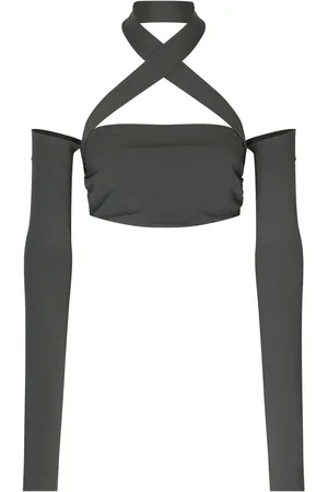 Dolce & Gabbana KIM DOLCE&GABBANA cropped top met halternek