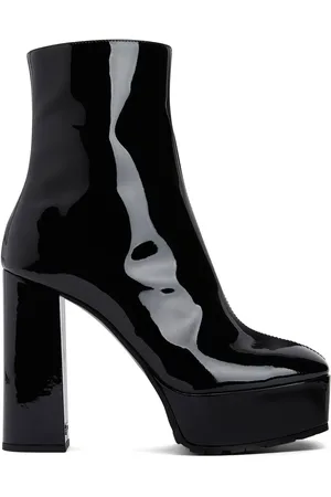 Giuseppe Zanotti Morgana enkellaarzen met plateauzool