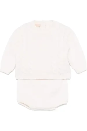 Elisabetta Franchi Shorts set van merinowol