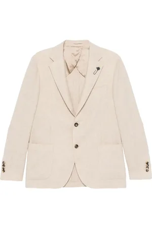 LARDINI Blazer met gemêleerd effect